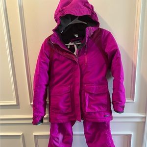 Lands end parka and snow pants